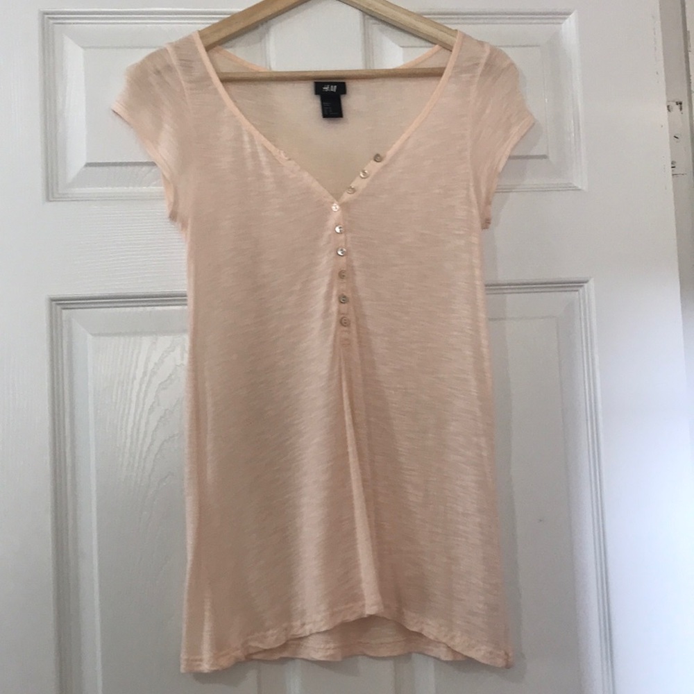 Front button tee